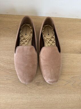 Birdies Suede Slip-On Loafers